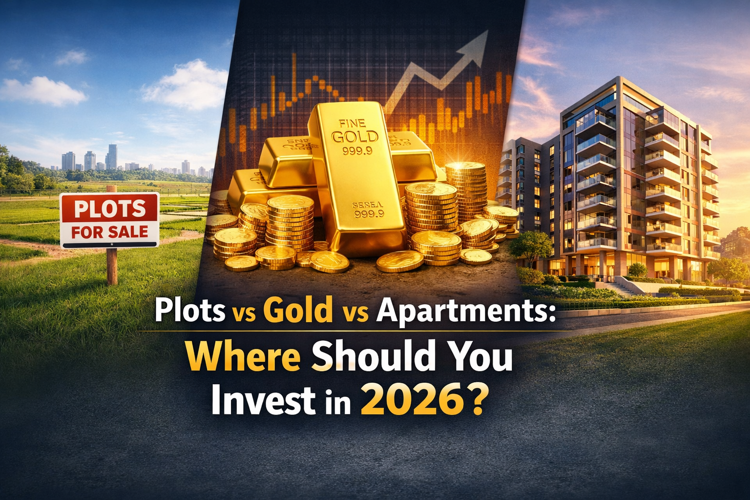 Plots vs Gold vs Apartments: Where Should You Invest in 2026