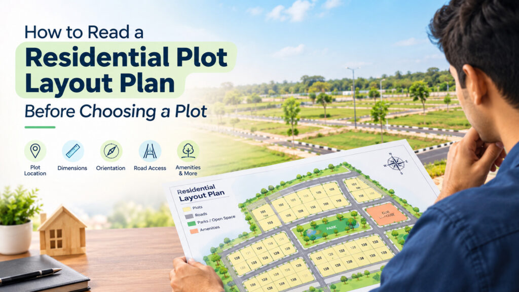 Residential Plot Layout Plan | Vega Groups